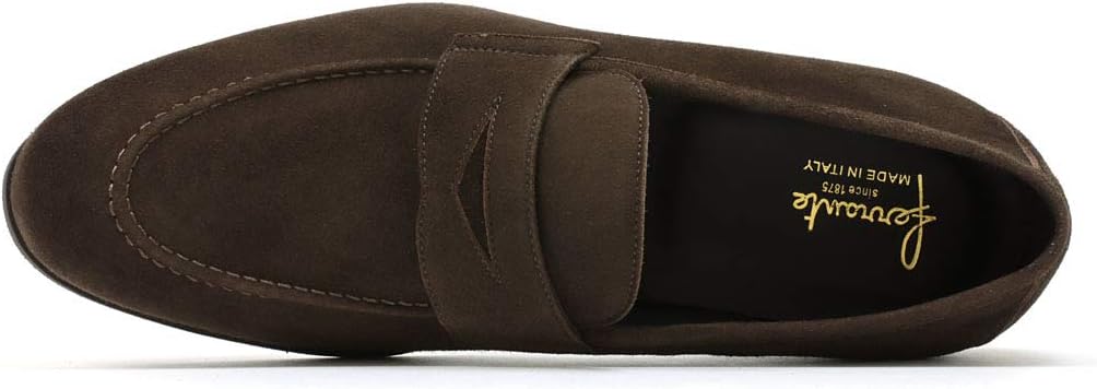 Ferrante (Men)/フェランテ スエードコインローファーFE108